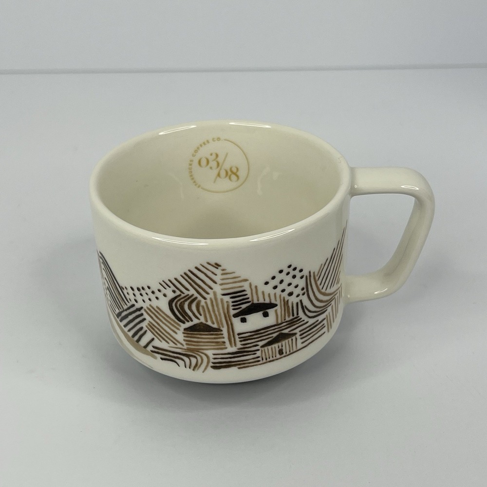 Starbucks Artisan Series Mug 03/08 A Story Of Farmers Where It All Begins 12 oz